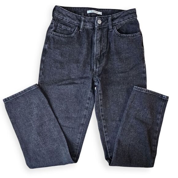 Pacsun Black Mid Rise Mom Jeans Size 23 - Picture 9 of 10